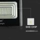 Proiector LED solar dimabil LED/20W/6,4V 4000K IP65 + telecomandă