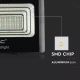 Proiector LED solar dimabil LED/20W/6V 6000K IP65 + telecomandă