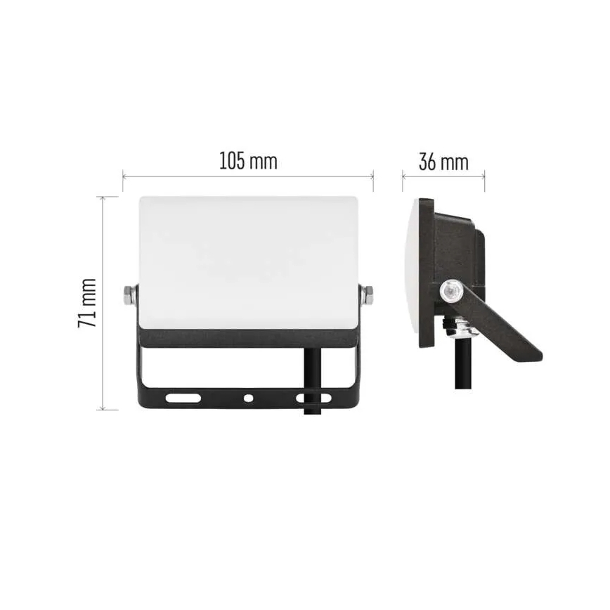 Proiector LED TAMBO EVO LED/10W/230V 4000K IP65 negru