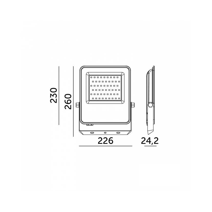 Proiector LED ULSAN LED/100W/230V 4000K IP65