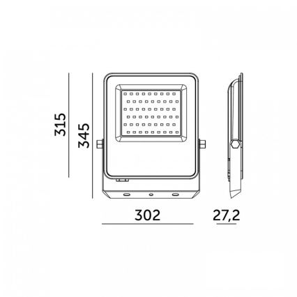 Proiector LED ULSAN LED/200W/230V 4000K IP65