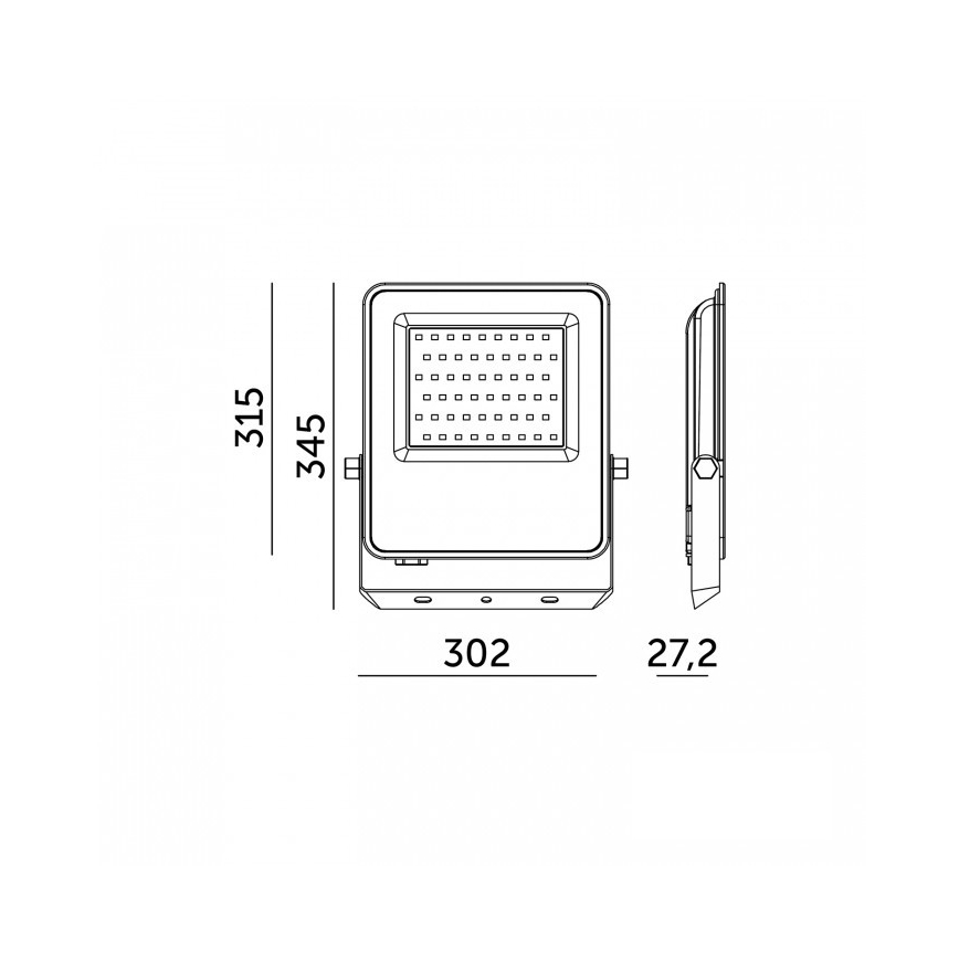 Proiector LED ULSAN LED/200W/230V 4000K IP65