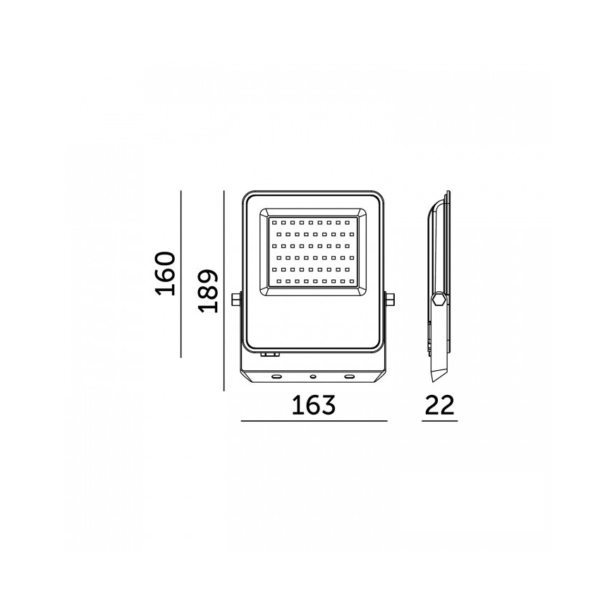 Proiector LED ULSAN LED/50W/230V 4000K IP65