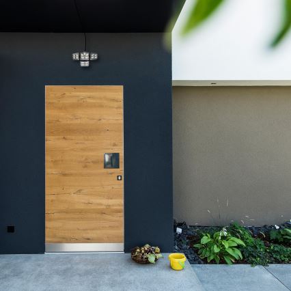 Proiector solar LED cu senzor de mișcare și crepuscul LED/30W/3,7V 2400 mAh IP47 + telecomandă