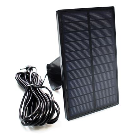 Proiector solar LED cu senzor de mișcare și crepuscul LED/30W/3,7V 2400 mAh IP47 + telecomandă