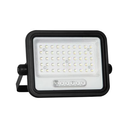 Proiector solar LED reglabil/100W/3,2V 2000-8000K IP65 5000 mAh negru + telecomandă