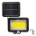 Proiector solar LED cu senzor DUO LED/1W/3,7V 1200 mAh IP44