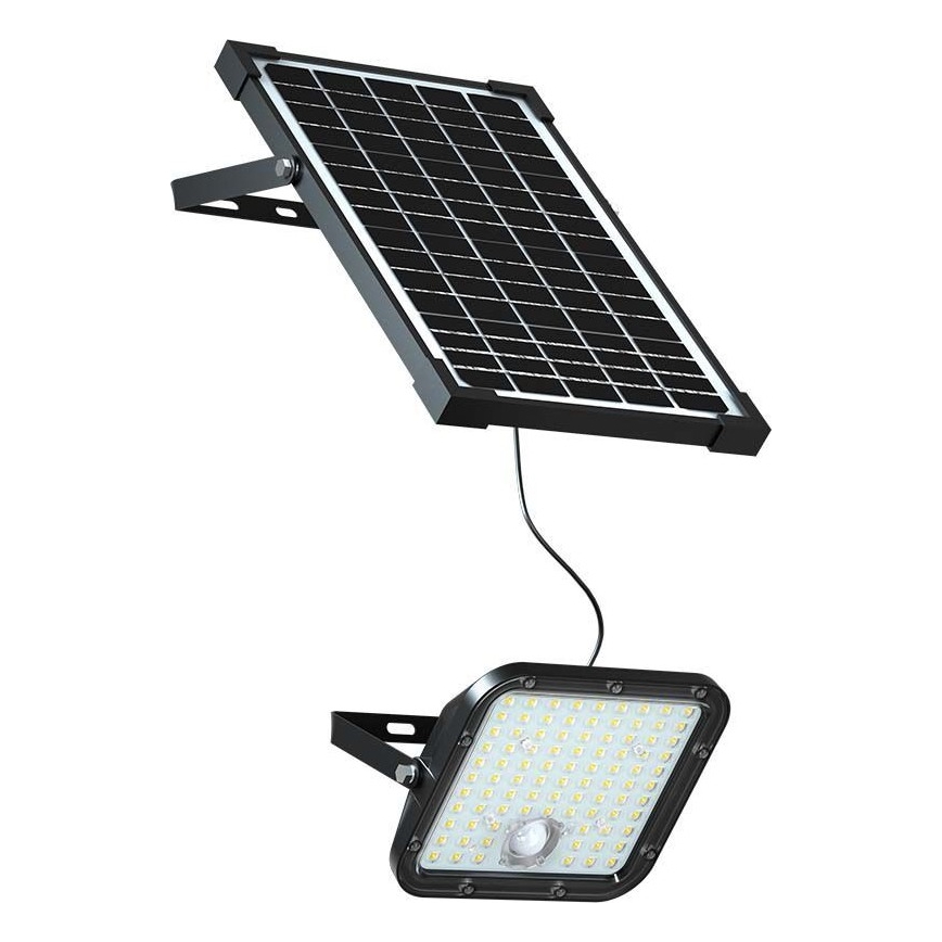 Proiector solar LED cu senzor LED/30W/6,4V 4000K 6000 mAh + telecomandă