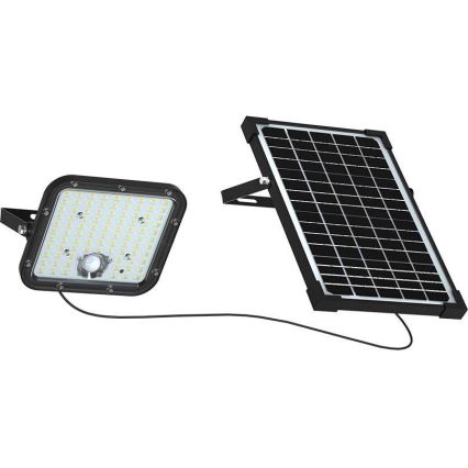 Proiector solar LED cu senzor LED/30W/6,4V 4000K 6000 mAh + telecomandă