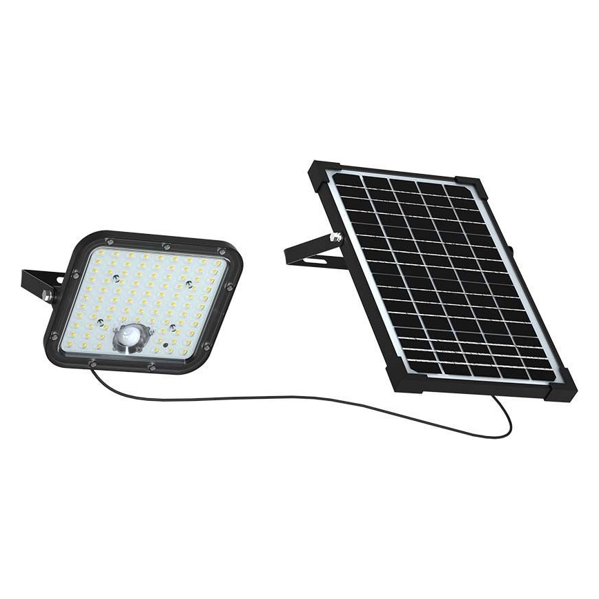 Proiector solar LED cu senzor LED/30W/6,4V 4000K 6000 mAh + telecomandă