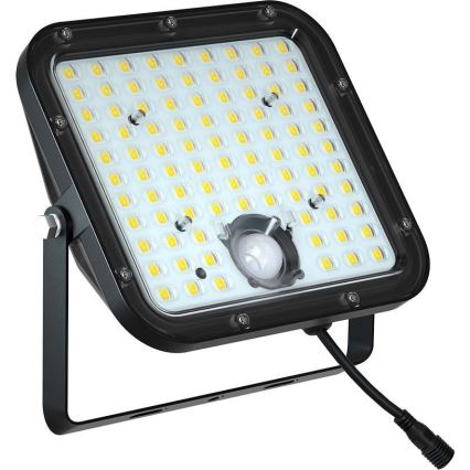 Proiector solar LED cu senzor LED/30W/6,4V 6400K 6000 mAh + telecomandă