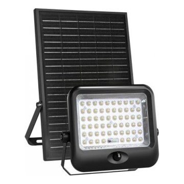 Proiector solar LED cu senzor MHCS LED/20W/3,2V 3000/4000/6500K IP65 10000 mAh + telecomandă