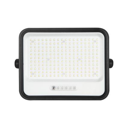 Proiector solar LED reglabil 400W/3,2V 2000-8000K IP65 20000 mAh, negru + telecomandă