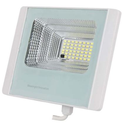 Proiector solar LED exterior LED/12W/3,2V IP65 6400K 20000 mAh + telecomandă