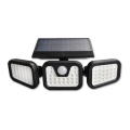 Proiector solar LED flexibil cu senzor, 15 W, 3,7 V, 2400 mAh, IP54, 4500 K