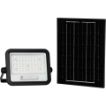 Proiector solar LED reglabil/100W/3,2V 2000-8000K IP65 5000 mAh negru + telecomandă