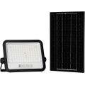 Proiector solar LED reglabil 200W/3,2V 2000-8000K IP65 10000 mAh negru + telecomandă