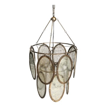 PTMD - Candelabru suspendat DAIREN pe lanț 1xE27/40W/230V Ø 51 cm