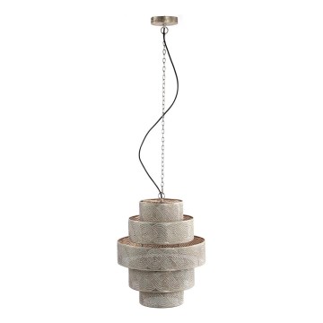 PTMD - Candelabru suspendat pe lanț NARINDE 1xE27/40W/230V diam. 40 cm