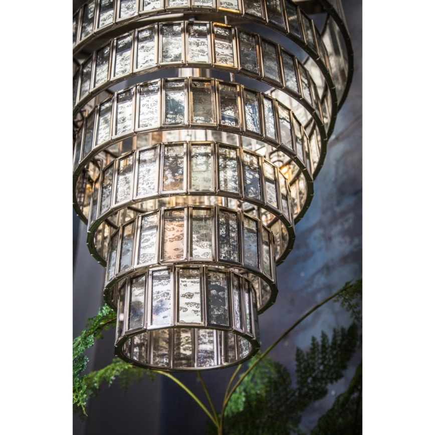 PTMD - Lustră suspendată pe lanț CEYLIN, 1xE27/40W/230V, Ø 40 cm