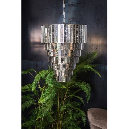 PTMD - Lustră suspendată pe lanț CEYLIN, 1xE27/40W/230V, Ø 40 cm