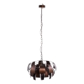 PTMD - Lustră suspendată pe lanț MARXY, 1xE27/40W/230V, Ø 60 cm