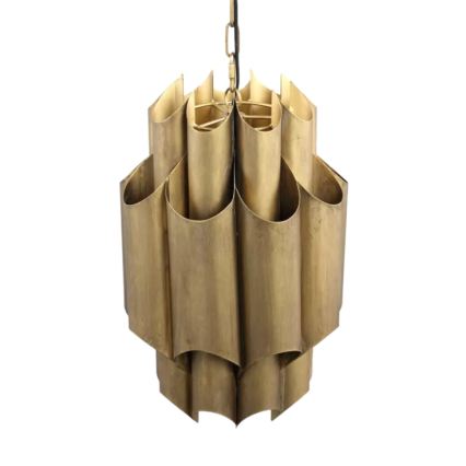 PTMD - Lustră suspendată pe lanț TERRIN, 1xE27/40W/230V, Ø 33 cm