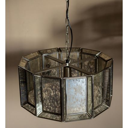 PTMD - Lustru cu lanț ANTIQUE 1xE27/40W/230V Ø 46 cm