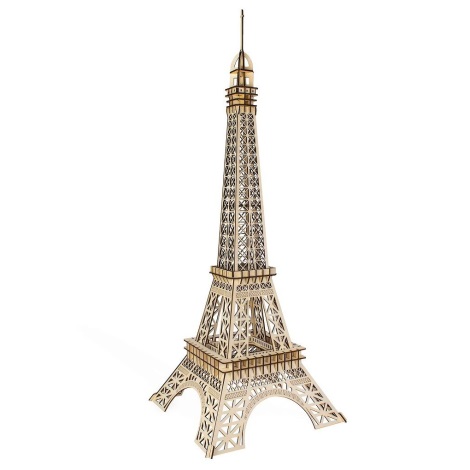 Puzzle 3D din lemn, Turnul Eiffel Woodcraft