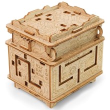 Puzzle din lemn, cutie orbitală EscapeWelt