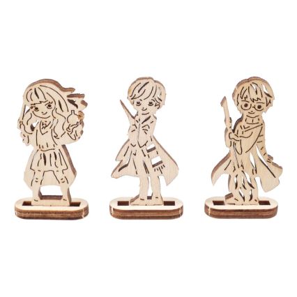 Puzzle mecanic 3D din lemn Harry Potter Expresul Hogwarts Ugears