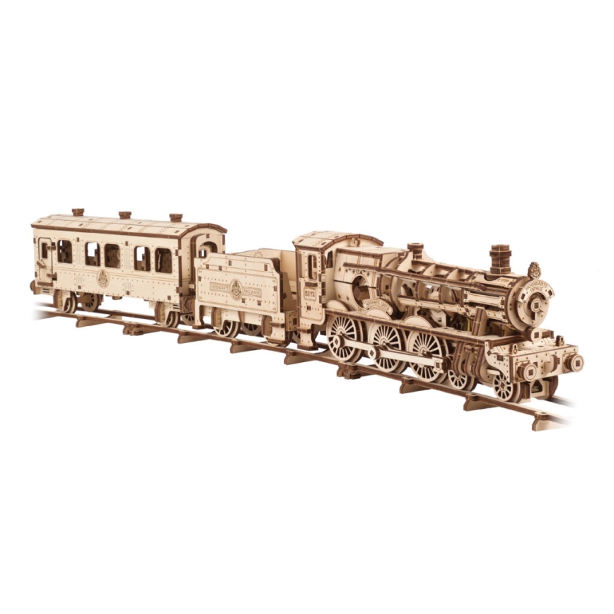 Puzzle mecanic 3D din lemn Harry Potter Expresul Hogwarts Ugears