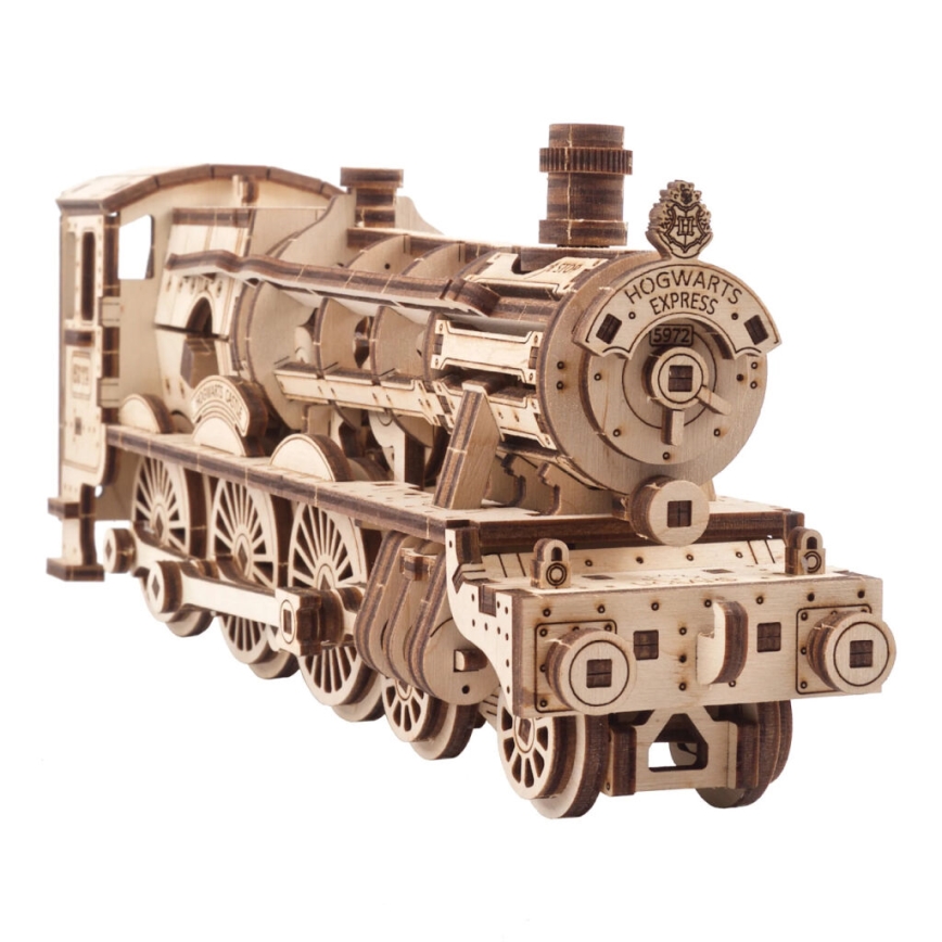 Puzzle mecanic 3D din lemn Harry Potter Expresul Hogwarts Ugears