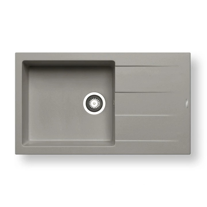Pyramis 70107211 - Chiuvetă de bucătărie ATHLOS 86x50 cm, granit gri