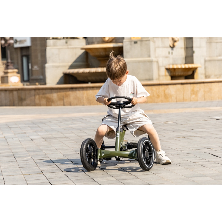 QPlay - ATV pentru copii GO KART verde