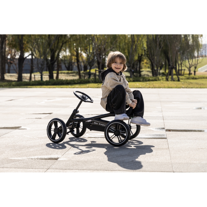 QPlay - Quad GO KART pentru copii, negru