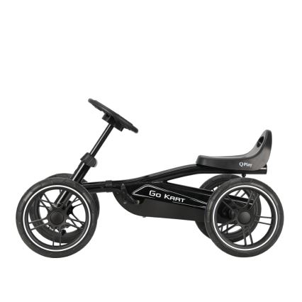 QPlay - Quad GO KART pentru copii, negru
