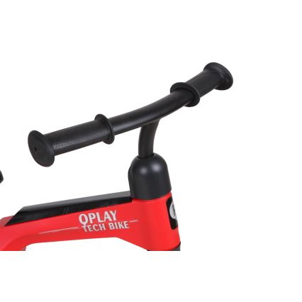 QPlay Tech - Bicicletă de echilibru roșie