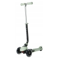 QPlay - Trotinetă pentru copii SEMA PRO 5-în-1 cu roți iluminate LED, verde