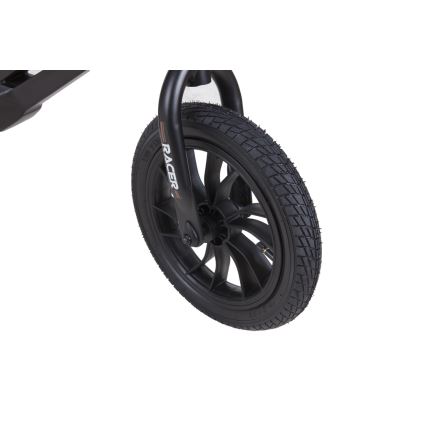 QPlay - Bicicletă fără pedale RACER AIR negru/maro