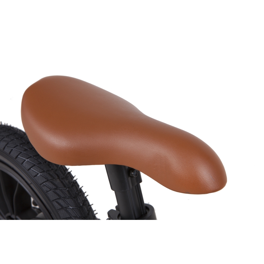 QPlay - Bicicletă fără pedale RACER AIR negru/maro