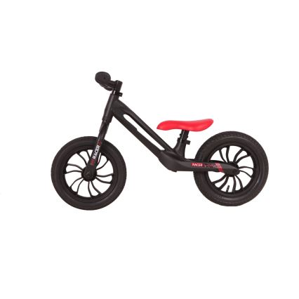 QPlay - Bicicletă fără pedale RACER AIR negru/roșu
