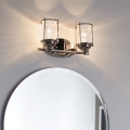 Quintiesse - Aplica de exterior ASHLAND BAY, 2xE27/60W/230V, IP44, crom lucios