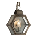 Quintiesse - Aplică de exterior HEATH M, 1xE27/60W, 230V, IP44, bronz