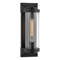 Quintiesse - Aplica de exterior PEARSON M 1xE27/60W/230V IP44 negru