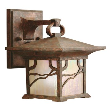 Quintiesse - Aplica de perete exterior MORRIS S, 1xE27/60W/230V, IP44, bronz