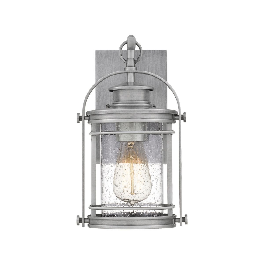Quintiesse - Aplică de exterior BOOKER S 1xE27/60W/230V IP44 crom mat