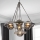 Quintiesse - Candelabru pe tijă HARPER 7xE14/60W/230V Ø 81,3 cm crom lucios/fumuriu