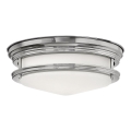 Quintiesse - HADRIAN, plafonieră de exterior, 2xE27/40W/230V, Ø 27,8 cm, IP44, crom lucios