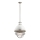 Quintiesse - Lampă suspendată pe tijă TOLLIS 1xE27/40W/230V Ø 40,8 cm crom mat